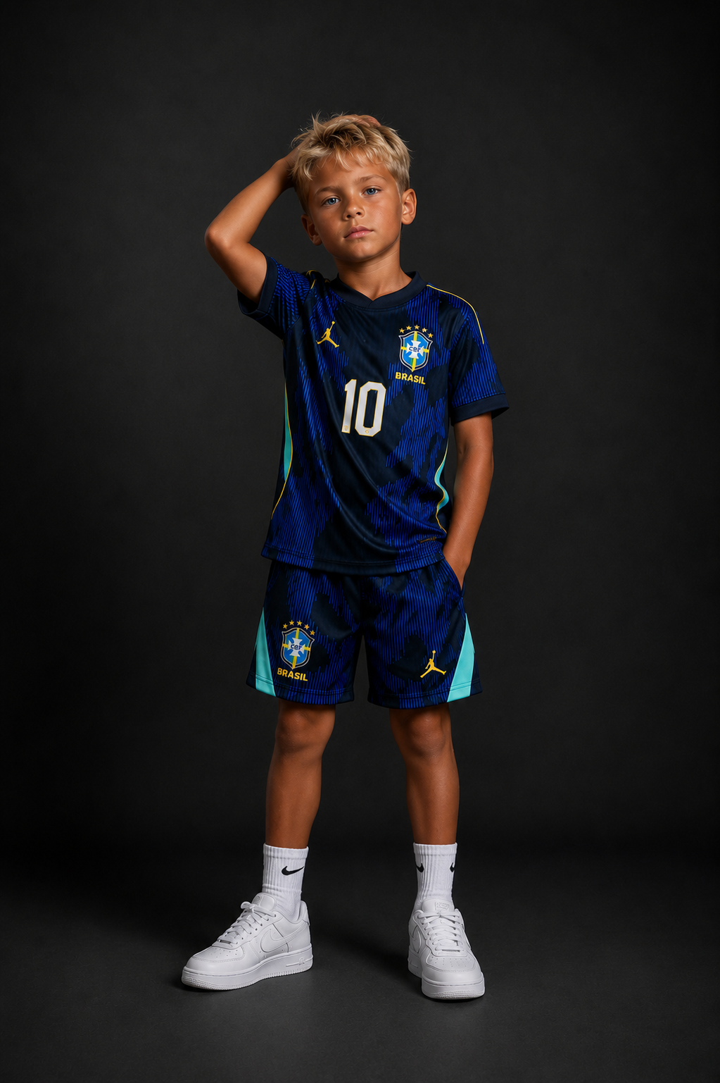Kids Brazil | Away 2026 World Cup Kit